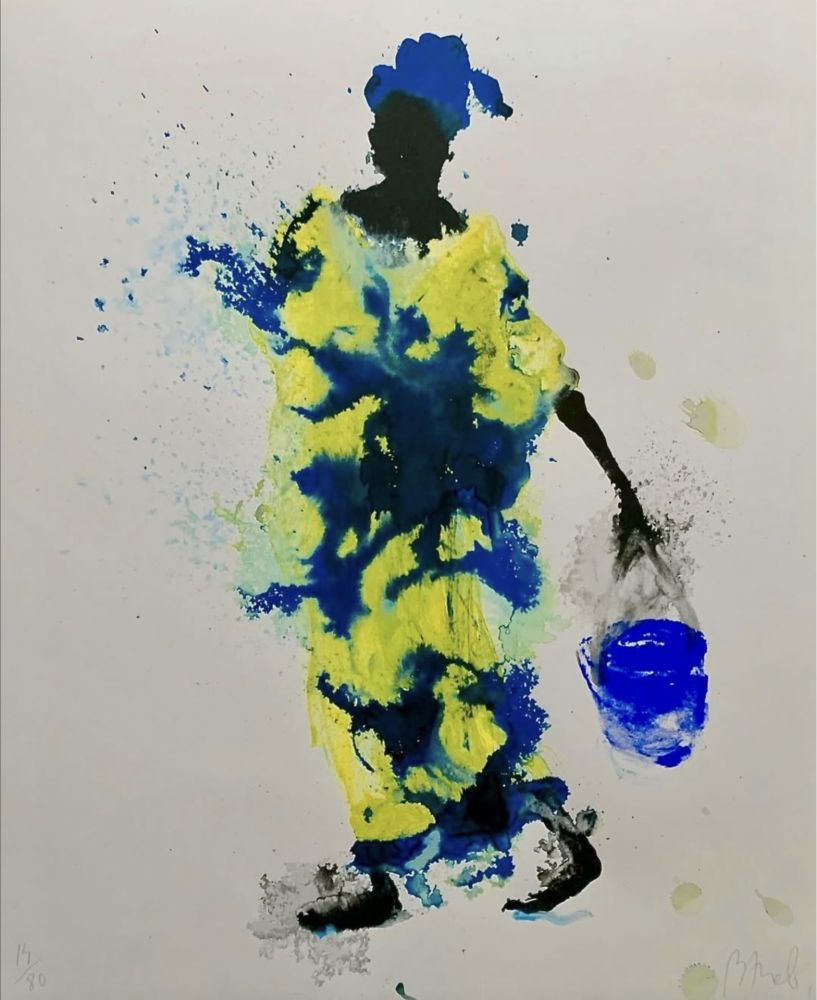 Sérigraphie Barcelo - Femme