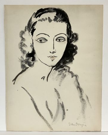 Pochoir Van Dongen - Femme