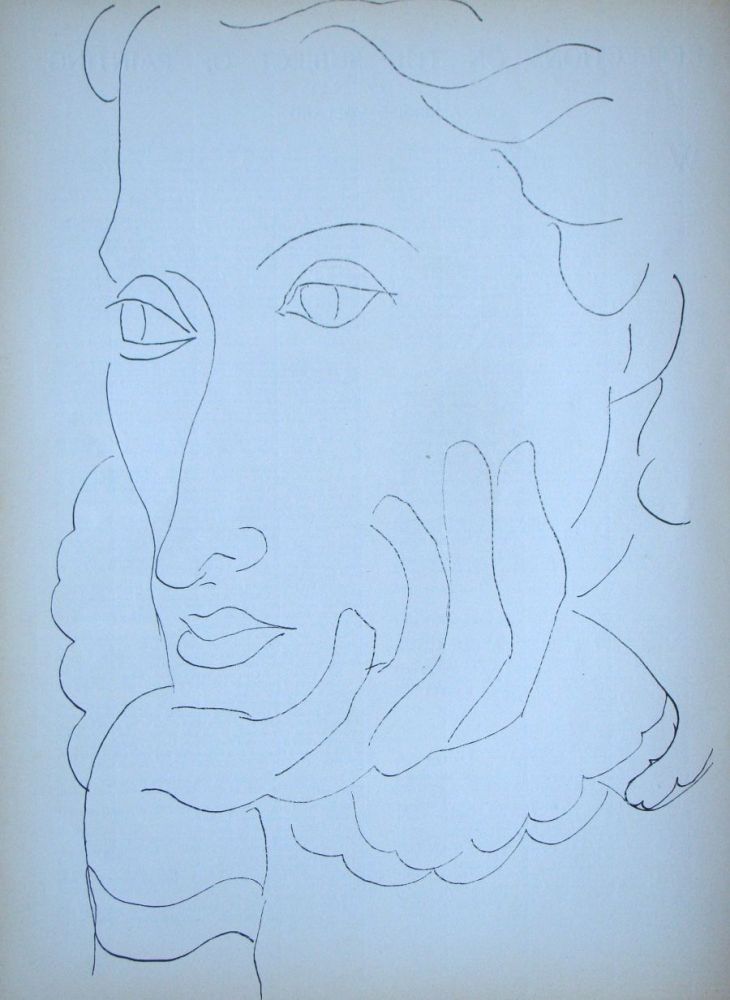 Offset Matisse (After) - Femme accoudée