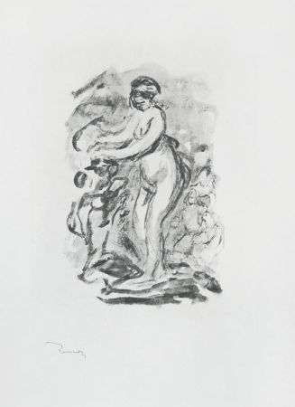 Aucune Technique Renoir - Femme au cep de vigne, I Variante (Woman by the Grapevine, First Variant)