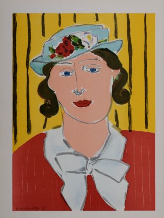 Lithographie Matisse - Femme au chapeau, 1939