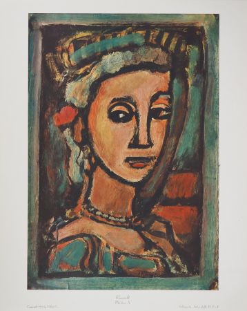 Aucune Technique Rouault - Femme au collier de perles