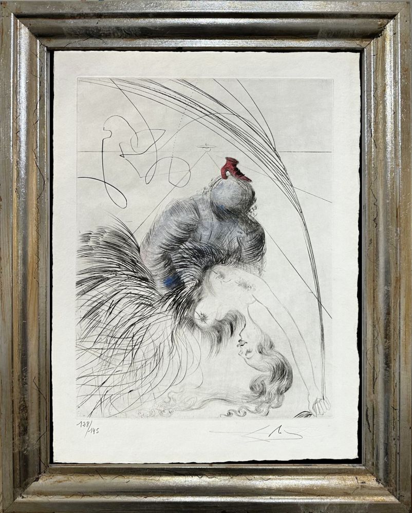 Gravure Dali - Femme à la chaussure 