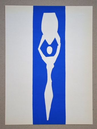 Lithographie Matisse (After) - Femme à l'amphore - 1953