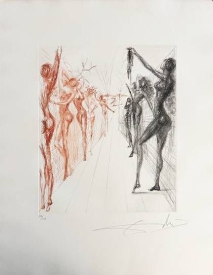 Pointe-Sèche Dali - Femmes dans les vagues (Women in the Waves)