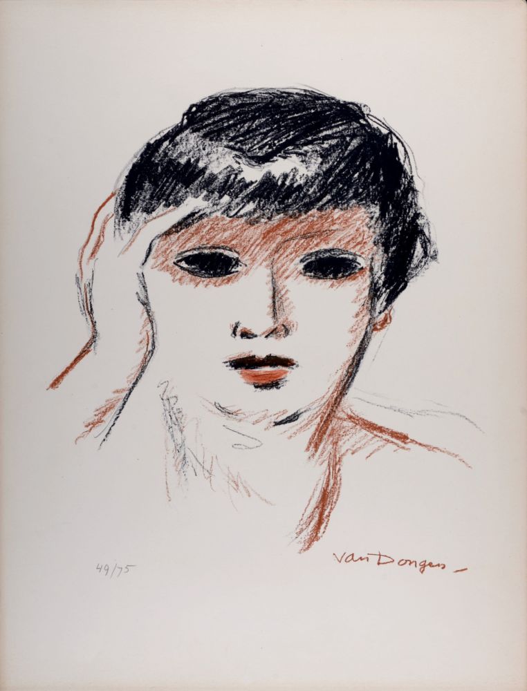 Lithographie Van Dongen - Fernande Olivier, c. 1955
