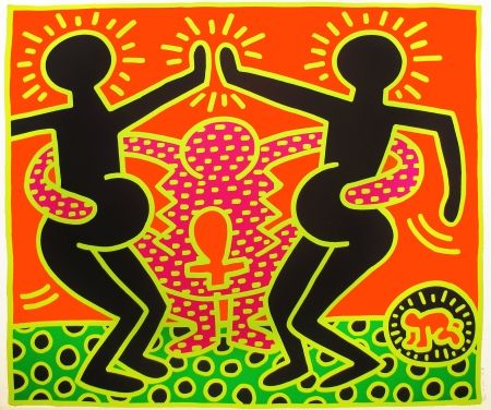 Sérigraphie Haring - Fertility (4)