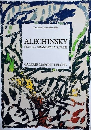 Affiche Alechinsky - FIAC 84