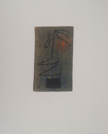 Lithographie Miró - Fierté féminine