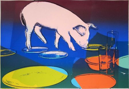 Sérigraphie Warhol - FIESTA PIG FS II.184