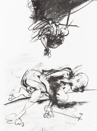 Lithographie Rebeyrolle - Figuras