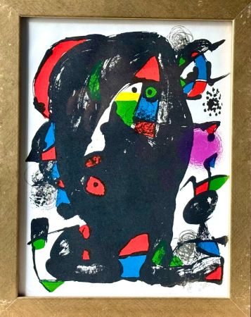 Lithographie Miró - Figure 1259