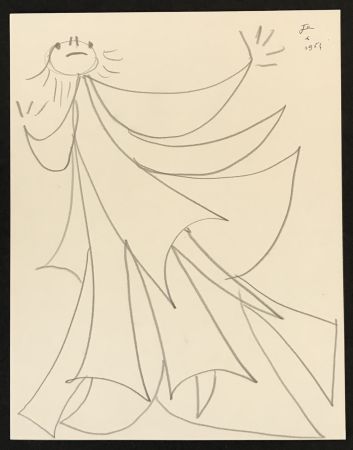 Aucune Technique Cocteau - Figure in Costume