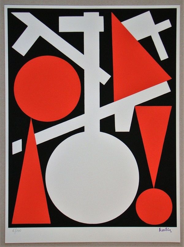 Sérigraphie Herbin - FIN