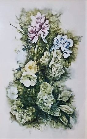 Lithographie Vespignani - Fiori