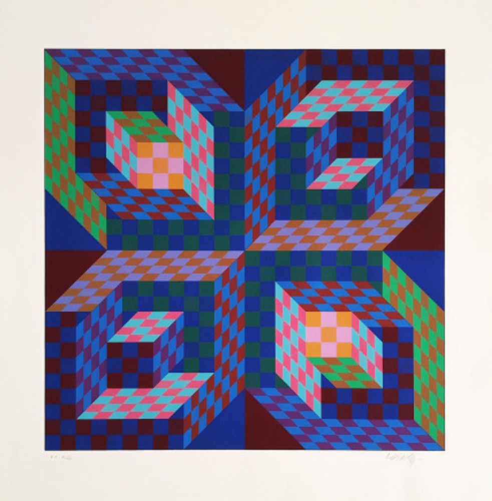 Multiple Vasarely - Firaxo