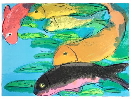 Lithographie Ting - Fish