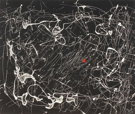 Gravure Miró - Fissures