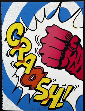 Sérigraphie Crash - Fist