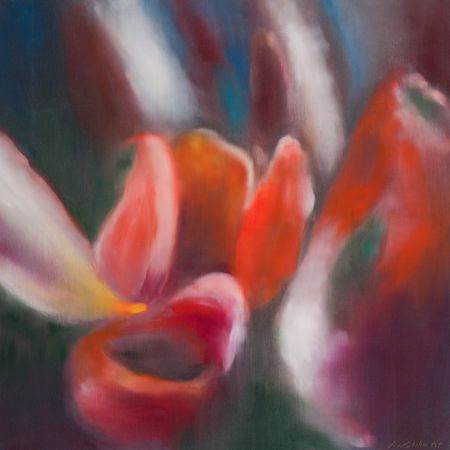 Aucune Technique Bleckner - Five Tulips