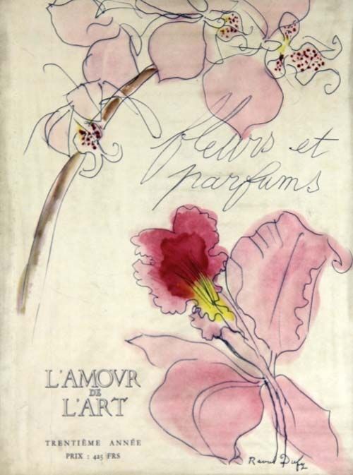 Héliogravure Dufy - Fleurs et Parfums  