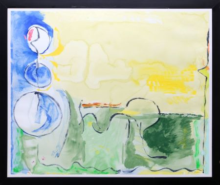 Sérigraphie Frankenthaler - Flotilla