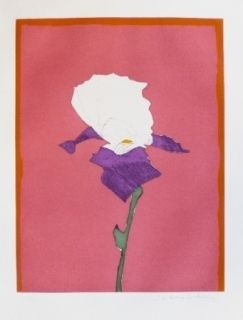 Gravure Scholder - Flower at Giverney 1