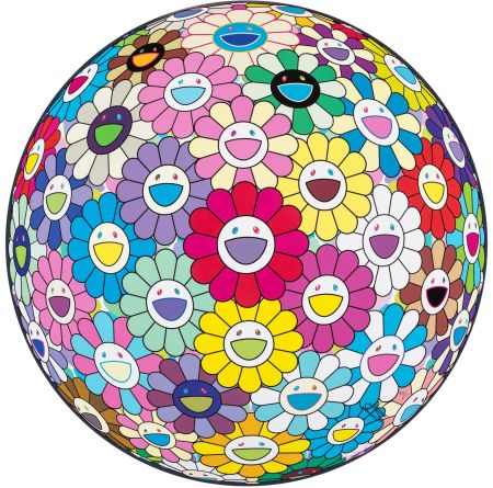 Lithographie Murakami - Flowerball: Colorful, Miracle, Sparkle