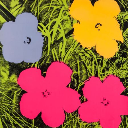 Sérigraphie Warhol - Flowers 