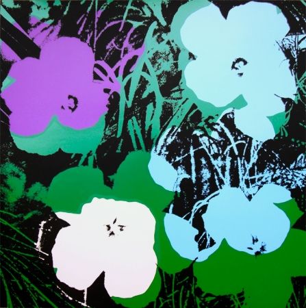 Sérigraphie Warhol (After) - Flowers 11.64