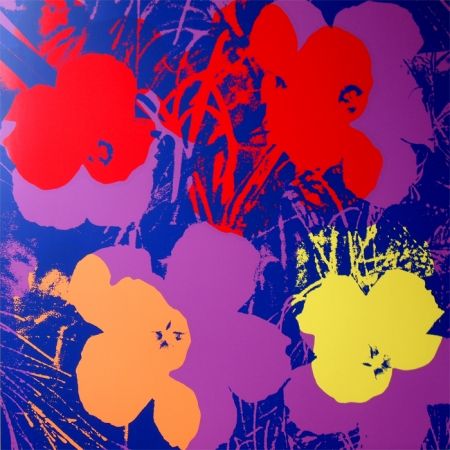 Sérigraphie Warhol (After) - Flowers 11.66