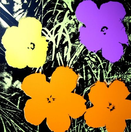 Sérigraphie Warhol (After) - Flowers 11.67