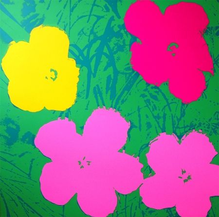 Sérigraphie Warhol (After) - Flowers 11.68