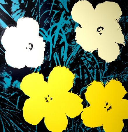 Sérigraphie Warhol (After) - Flowers 11.72