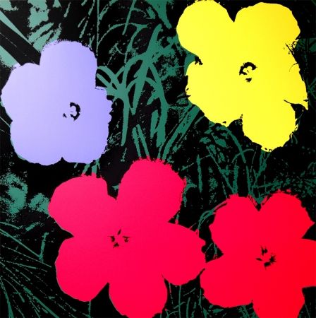 Sérigraphie Warhol (After) - Flowers 11.73