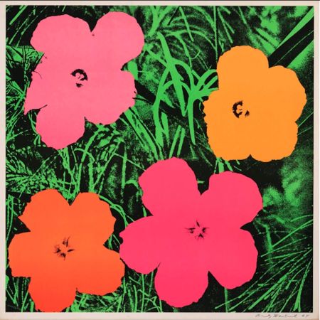 Sérigraphie Warhol - Flowers 6