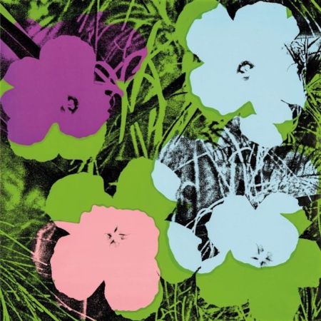 Sérigraphie Warhol - Flowers #64
