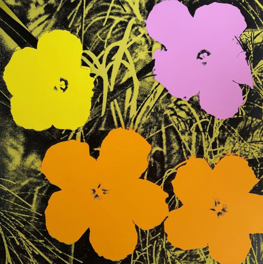 Sérigraphie Warhol - Flowers #67