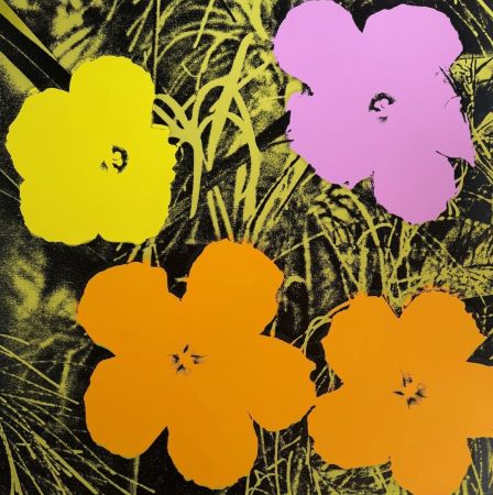 Sérigraphie Warhol - Flowers #67