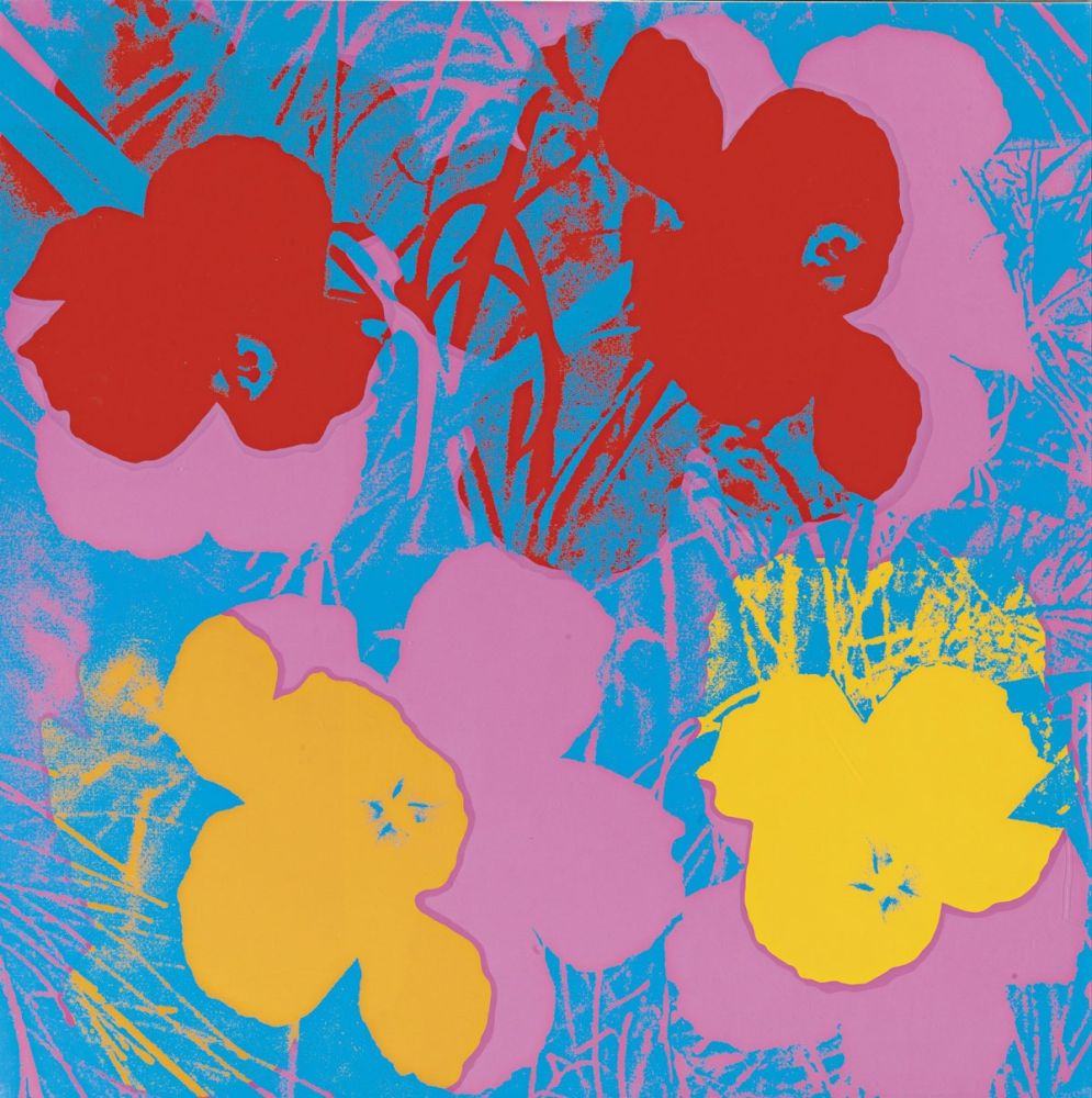Sérigraphie Warhol - Flowers (FS II.66) 