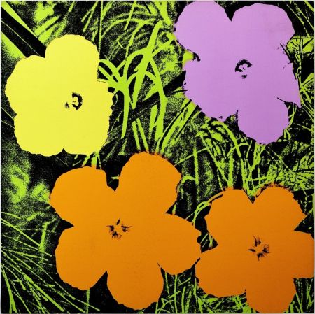 Sérigraphie Warhol - Flowers (FS II.67) 