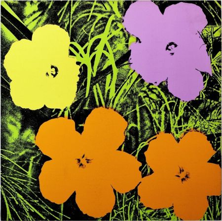 Sérigraphie Warhol - Flowers, FS II.67