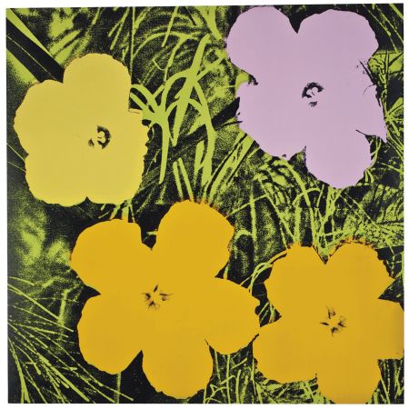 Sérigraphie Warhol - Flowers (FS II.67)