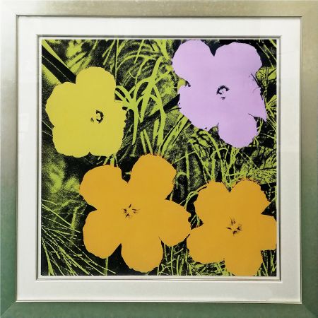 Sérigraphie Warhol - FLOWERS FS II.67