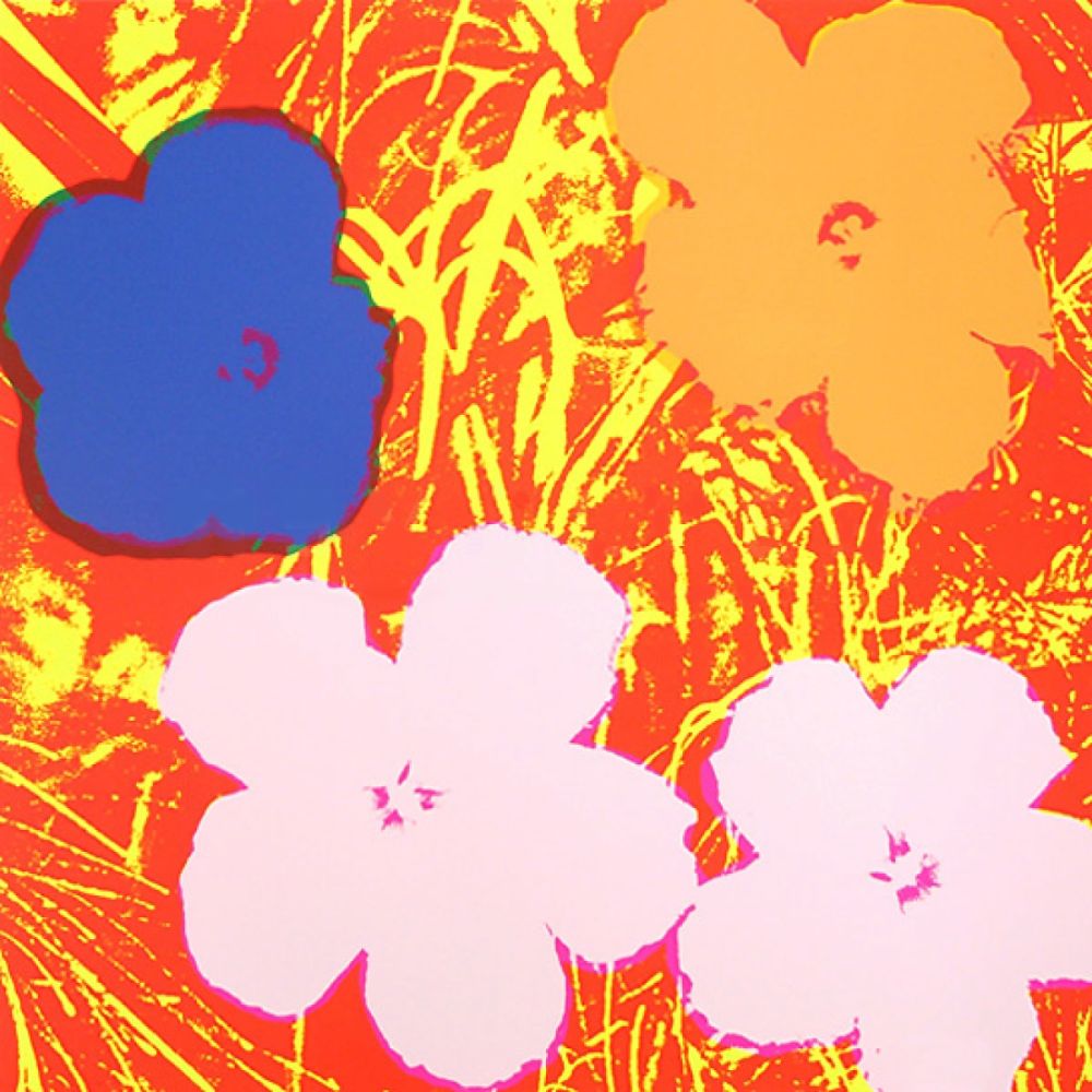 Sérigraphie Warhol - Flowers (FS II.69) 
