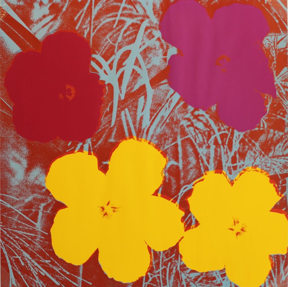Sérigraphie Warhol - Flowers (FS II.71)