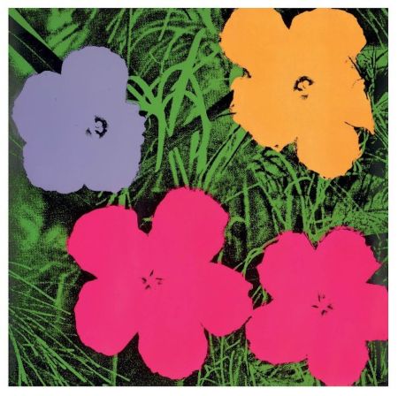 Sérigraphie Warhol - Flowers, FS II.73
