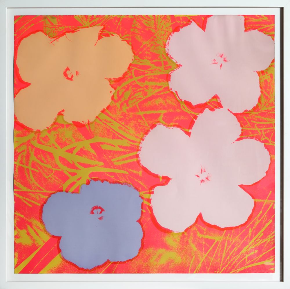 Sérigraphie Warhol - Flowers II.69