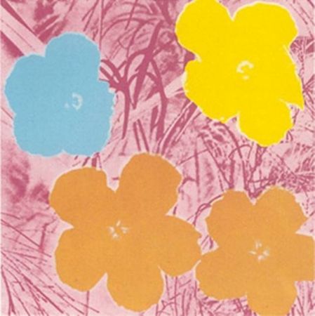 Sérigraphie Warhol - Flowers II.70