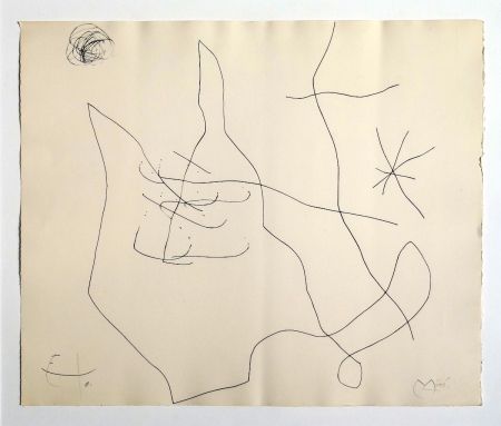 Gravure Miró - Flux de l'aimant